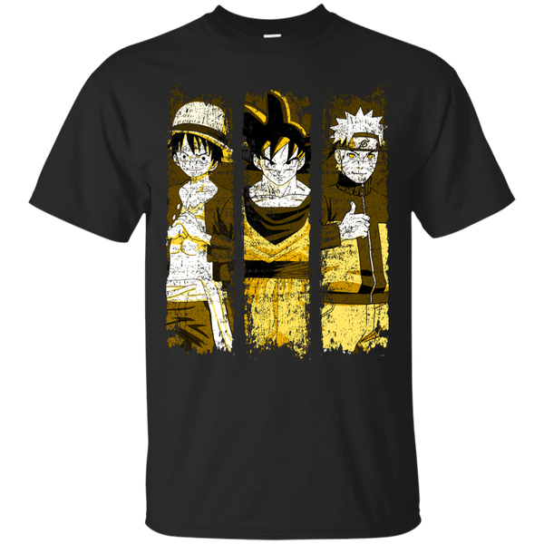 Naruto - THREE LEGENDS  YELLOW T Shirt & Hoodie