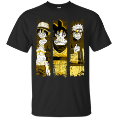 Naruto - THREE LEGENDS  YELLOW T Shirt & Hoodie