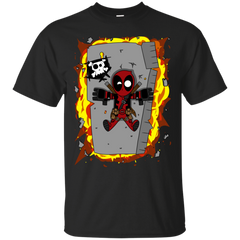 Deadpool - Deadpool Exploding Flying Debris anti hero T Shirt & Hoodie