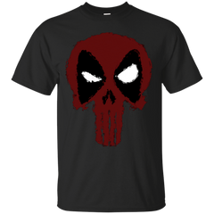 Deadpool - DeadPunisher Messy dead pool T Shirt & Hoodie