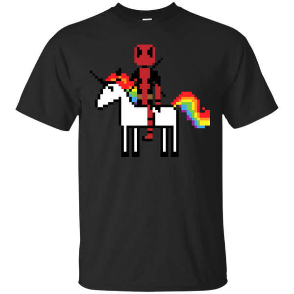 Deadpool - Deadpool on a Unicorn deadpool T Shirt & Hoodie