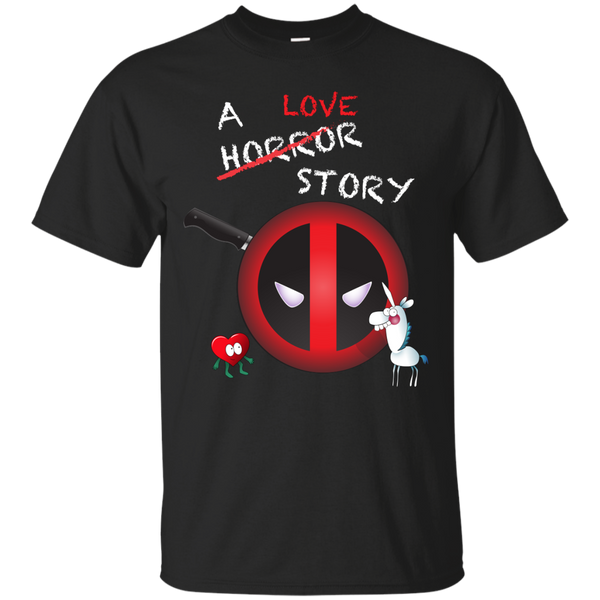 Deadpool - A Love Story deadpool T Shirt & Hoodie