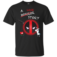 Deadpool - A Love Story deadpool T Shirt & Hoodie