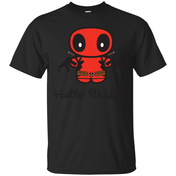 Deadpool - Deadpool Hello 4th Wall the merc with a mouth T Shirt & Hoodie