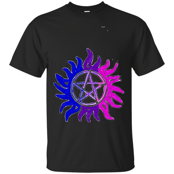 LGBT - Bisexual Pride Flag AntiPossession Symbol supernatural fandom T Shirt & Hoodie