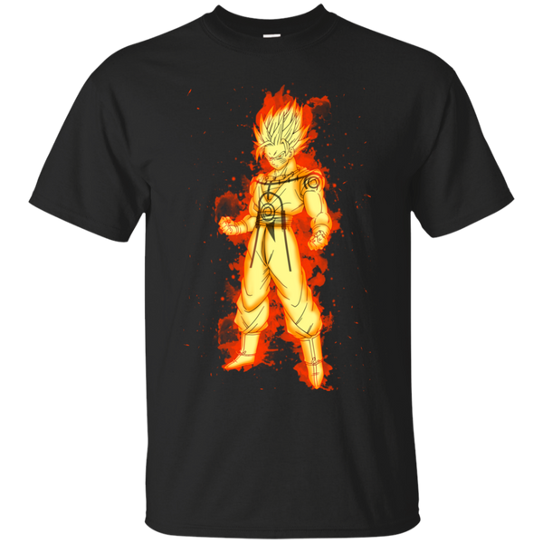 Naruto - SUPER SAIYAN GOKU KURAMA CHAKRA MODE T Shirt & Hoodie