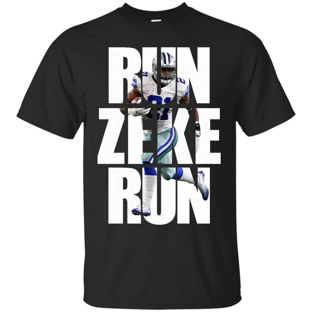 DALLAS COWBOYS NFL SUPER BOWL EZEKIEL ELLIOTT DAK PRESCOTT 4 21 - zeke –  1920TEE