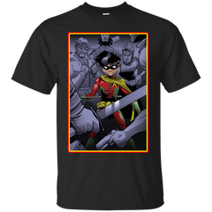 BATMAN - round Robin T Shirt & Hoodie