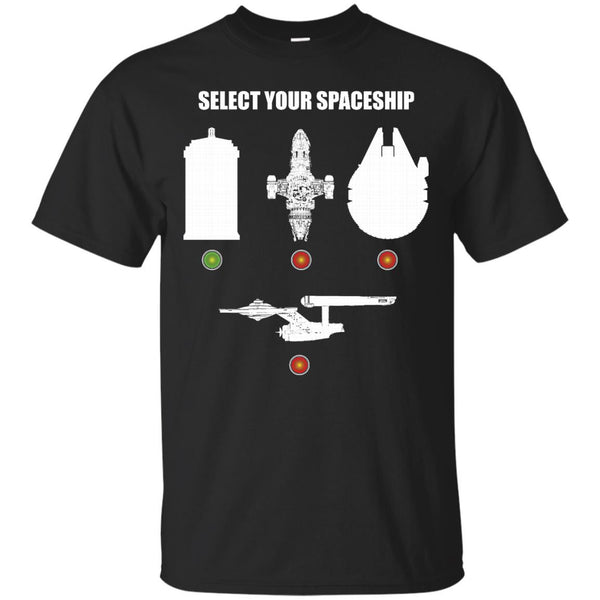 STAR WARS - SELECT YOUR SPACESHIP T Shirt & Hoodie