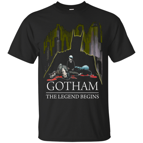 BATMAN - Gotham  The Legend Begins T Shirt & Hoodie