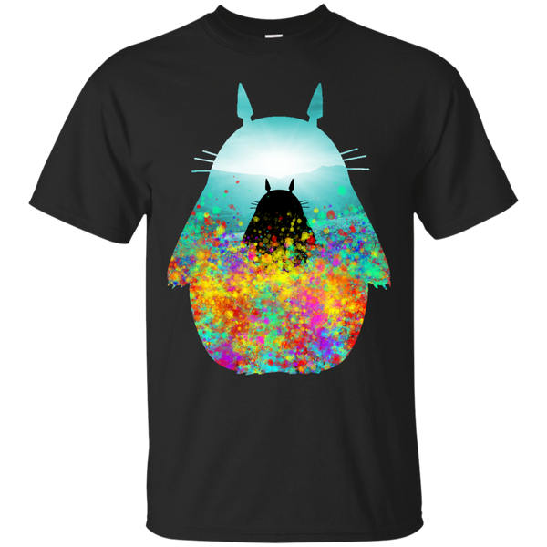 Totoro  - My Neighbour  dreamy watercolor flower field totoro T Shirt & Hoodie