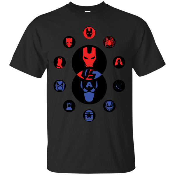 Marvel - Civil War Red Vs Blue civil war T Shirt & Hoodie