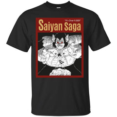 DRAGON BALL - Over 9000 Saiyan Vintage T Shirt & Hoodie