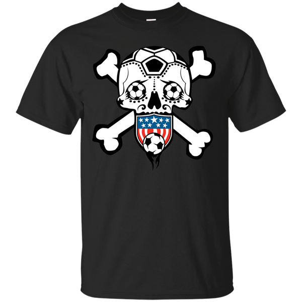 Biker - SUGAR SKULL US SOCCER TEAM SHIRT T Shirt & Hoodie