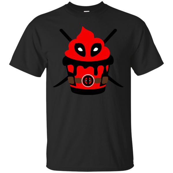 Deadpool - Dead Cupcake Pool red T Shirt & Hoodie