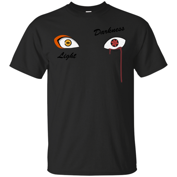 Naruto - LIGHT AND DARKNESS WITH FONT T Shirt & Hoodie