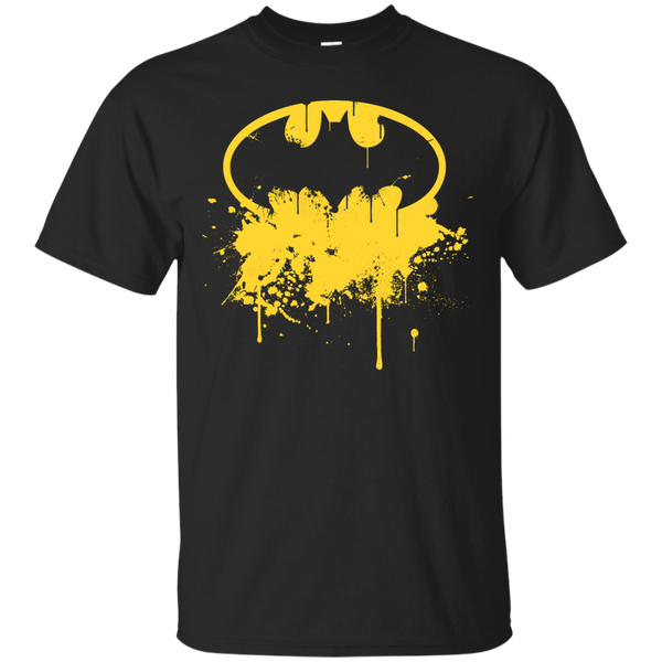 BATMAN - Batman Logo Splatter T Shirt & Hoodie