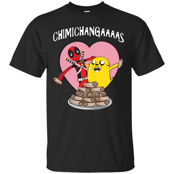 Deadpool - Chimichanga Love heart T Shirt & Hoodie