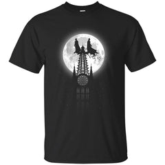 COMIC - Batman Superman Cathedral T Shirt & Hoodie