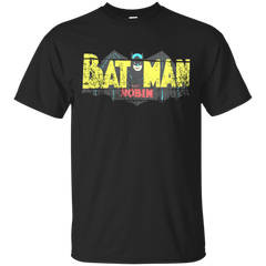 BATMAN - Bat Logo  worn look T Shirt & Hoodie