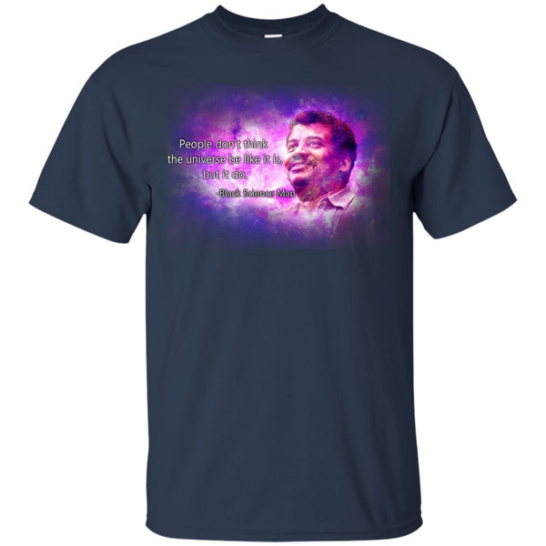 NEIL DEGRASSE TYSON - Black Science Man T Shirt & Hoodie