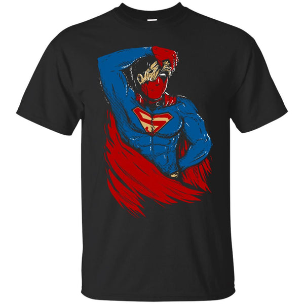 SUPERMAN DEADPOOL - Guess Who T Shirt & Hoodie