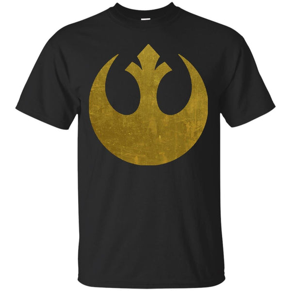 STAR WARS - Rebel Alliance Golden Symbol T Shirt & Hoodie