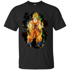 DRAGON BALL Z - DBZ  Goku With Shenron Dark T Shirt & Hoodie