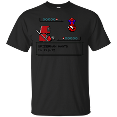 Deadpool - Deapool vs Spiderman wade wilson T Shirt & Hoodie