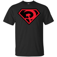 SUPERMAN - Red Son Superman T Shirt & Hoodie (1)