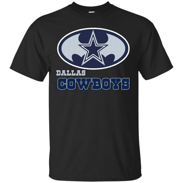 DALLAS COWBOYS - Super Batman Dallas Cowboys Retro Logo T Shirt & Hoodie