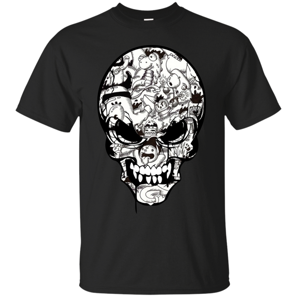 Deadpool - Doodle Skull doodle T Shirt & Hoodie