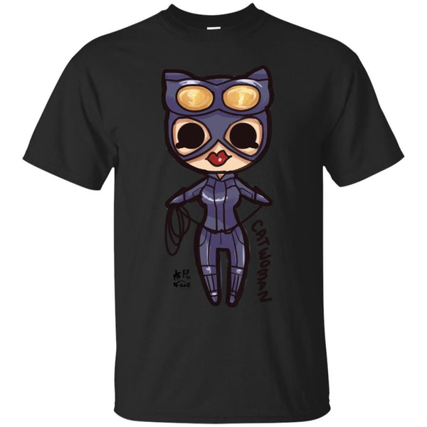 CATWOMAN - Arkham Series Catwoman Chibi T Shirt & Hoodie