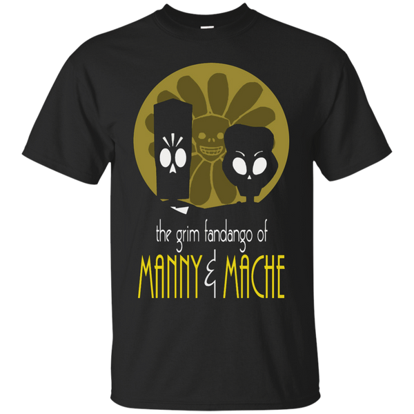 BATMAN - THE GRIM FANDANGO OF MANNY  MACHE BATMAN THE ANIMATED SERIES PARODY T Shirt & Hoodie