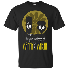 BATMAN - THE GRIM FANDANGO OF MANNY  MACHE BATMAN THE ANIMATED SERIES PARODY T Shirt & Hoodie