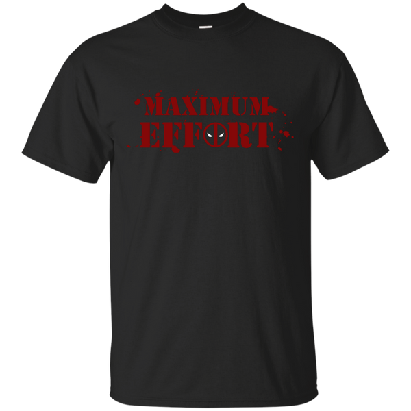 DEADPOOL - Deadpool Maximum Effort T Shirt & Hoodie