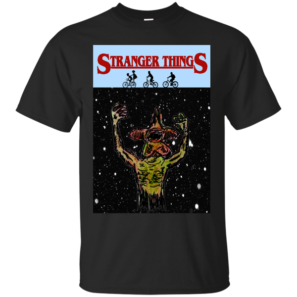 Stranger Things - STRANGER THINGS  JAWS STYLE demogorgon s stranger things T Shirt & Hoodie