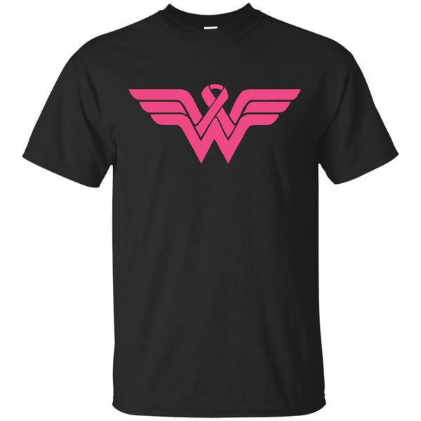 PINK RIBBON - Wonder Woman Survivors T Shirt & Hoodie