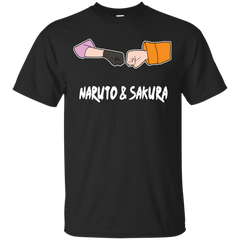 Naruto - NARUTO SAKURA FISTBUMP T Shirt & Hoodie