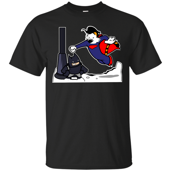 BATMAN VS SUPERMAN - Calvin V Hobbes T Shirt & Hoodie