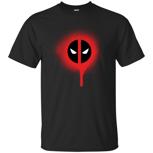 Deadpool - Deadpool Spray Paint Logo grafitti T Shirt & Hoodie