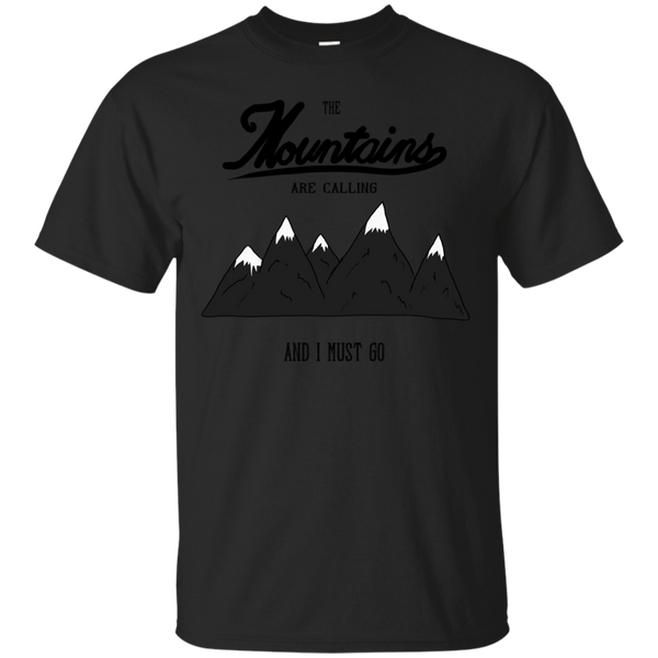 Camping - The mountains are calling discover T Shirt & Hoodie