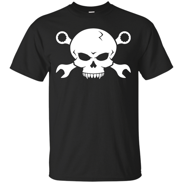 Biker - Skull 039n039 Tools white T Shirt & Hoodie