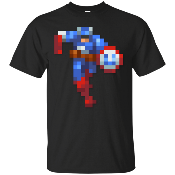 Marvel - Steve Rogers lowres pixelart captain america T Shirt & Hoodie