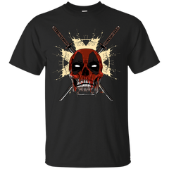 Deadpool - Dead Skull ink T Shirt & Hoodie