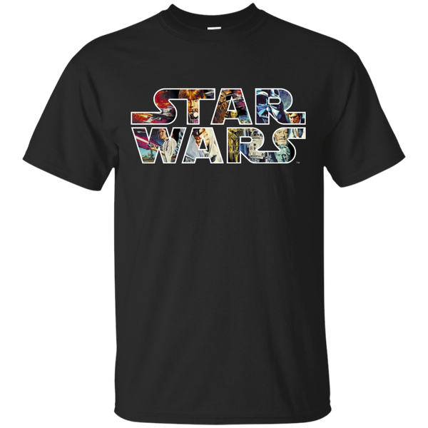 Star Wars - Star Wars Character Logo T Shirt & Hoodie