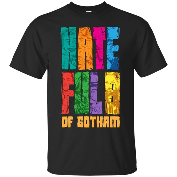 CLASSIC BATMAN - The Gotham Hateful Eight T Shirt & Hoodie