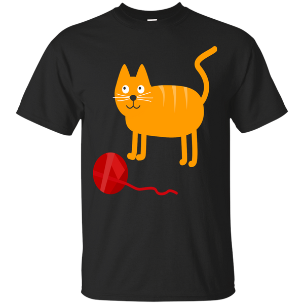 Luffy One Piece - Funny Vector Graphic Lovely Cat Playing With Ball funny cats T Shirt & Hoodie