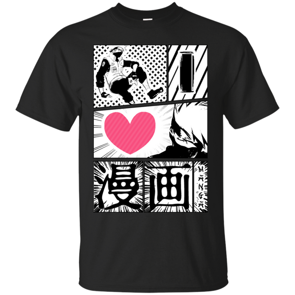 Naruto - I LOVE MANGAKAKASHI T Shirt & Hoodie