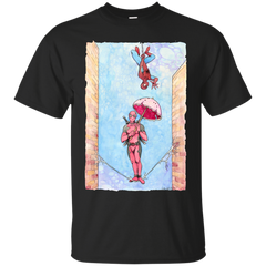 Deadpool - Haunted Mansion Deadpool and Spiderman illustration T Shirt & Hoodie